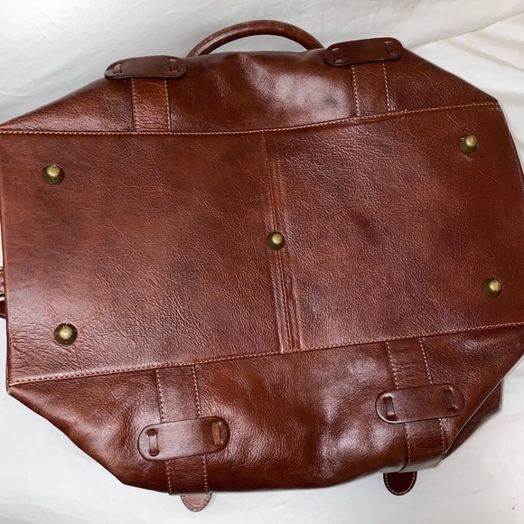 Old Angler Italian Leather Duffle Bag - Picture 7 of 7